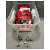 Lot Of Martin Guitar Strings, Tuner Keys, Pcks