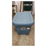 (2) Plastic Storage Containers w/ Lids