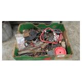 Tray Lot Of Assorted Tools, Hardware & More