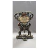 Vintage Large Ornate Vase/Urn (13.5" Tall)