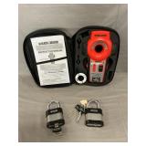Black & Decker Laser Level, (2) Stanley Locks