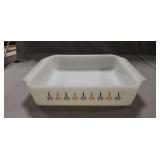 (1) Fire-King Casserole Dish (8"ï¿½8")
