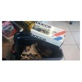 Box Of Assorted Items Including Two Pairs Of Ice