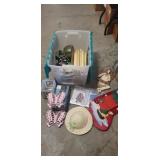 Box Lot Of Assorted Items Including Plastic