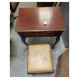 Singer Sewing Table with Stool
