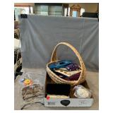 Tray Lot With Basket, Die-Cast, Drawer Handles