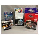 Die-Cast NASCAR Helmet, Stock Cars, Banks