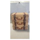 Decorative Suitcase Storage Container