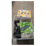 Box Of Assorted Items Including Plastic Storage