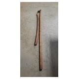Antique Grain Flail Threshing Farm Tool