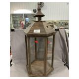 Wooden Polygon Temple Garden Lantern