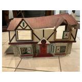 Vintage Cardboard Dollhouse