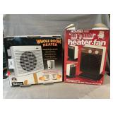 Pair Of Holmes Electric Heaters