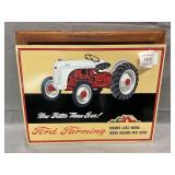 Retro Ford Tractor Metal Sign, 1907 Delivery