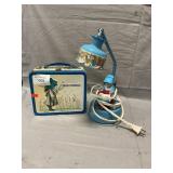 1970ï¿½s Holly Hobbie Desk Lamp & Lunchbox