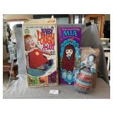 1970ï¿½s Baby Laugh A-Lot & MIA Dolls, Avon