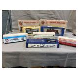 HO Scale Model Train Cars,  Locomotives & Track