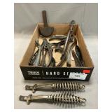 Lot Of Vintage Stove Handles, Tools, Parts