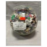 Jar Of Vintage Buttons