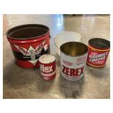 Buckets & Metal Cans