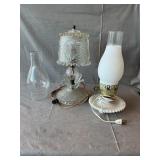 Vintage Electric Glass Lamps, Extra Globe