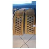 Set Of Two Metal Car Ramps