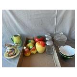 Hazel Atlas Jelly Jars, Japan S & Pï¿½s, Norcrest