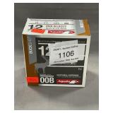 Sealed Box Of (25) 12 Gauge Shotgun Shells