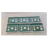 (6) U.S. Mint Proof Coin Sets (Two Sets Each