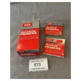 12 Packs Of 350 Pc. CCI Pistol Primers