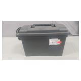 (1) Plastic Ammo Box