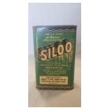 (1) Vintage Quart Of "SILOO" Metal Can (Appears