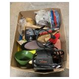 Box Lot With Craftsman, Black & Decker Sanders