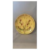 (1) Breininger Pottery Redware Plate (7" Diameter