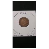 1906 Indian Head One Cent