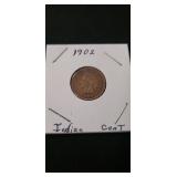 1902 Indian Head One Cent