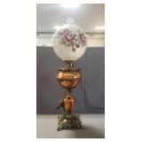 Vintage Electric Parlor Table Lamp (28"
