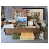 Piano Jewelry Box, Souvenirs, Framed Needlework