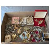 Vintage Jewelry, Broaches, Earrings, Necklaces,