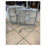 Pair Of 20ï¿½ Box Fans