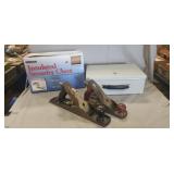 (2) Stanley Wood Planes & (1) Security Box w/