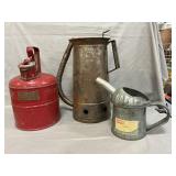 (3) Oil Cans