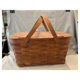 Wooden Picnic Basket