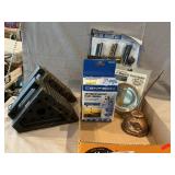 Lot With Rubber Wheel Chocks, Battery Float