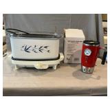 West Bend Slow Cooker, Retro Heated Travel Mug