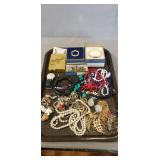 Tray Of Assorted Jewelry