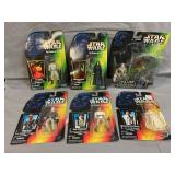 (6) NOS 1996 Kenner Star Wars Film gures