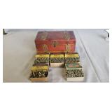 (5) Vintage Boxes Of 22LR Rim Fire Ammo & (1)