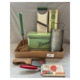 Vintage Bread Box, Kitchen Utensils