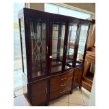 Hutch w/ Glass Shelves
